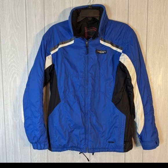 Spyder Snow Jacket With Fold Up Hood EUC SZ 18 - Picture 1 of 9